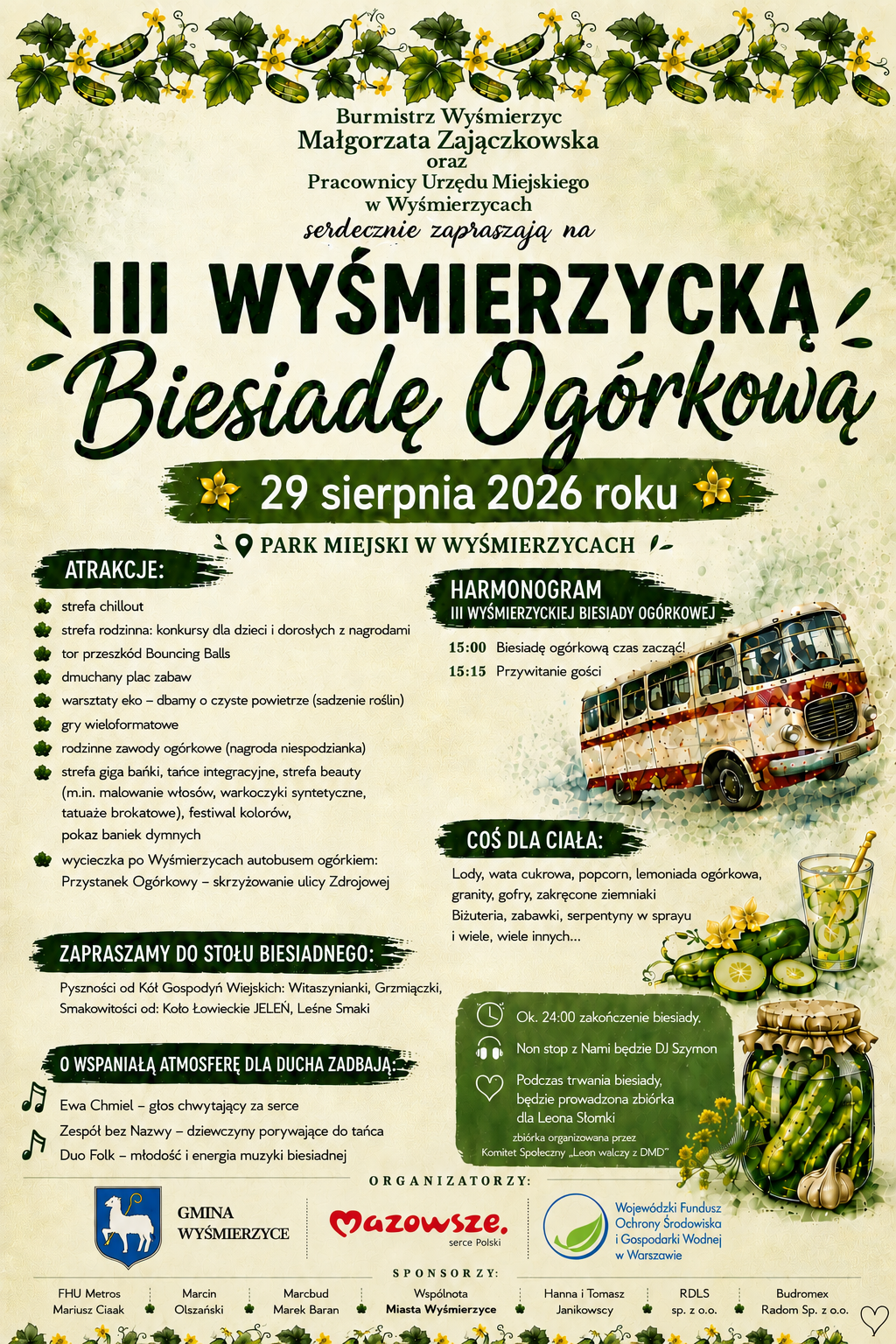 plakat biesiada 2026 Wyśmierzyce