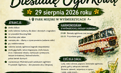 Zdjęcie do Zaproszenie na III Wyśmierzycką Biesiadę Og&oacute;rkową